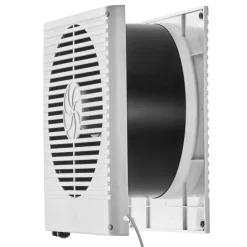 VEVOR 7.5-Inch Room to Room Fan, Through Wall Fan with AC Motor & Bi-directional Adjustable Wind, 180 CFM Ventilation Quiet Exhaust Vent for Kitchen, Living & Laundry Room, Workshop