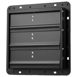VEVOR 10 inch Shutter Exhaust Fan Wall-Mount Variable Speed Temperature, Automatic Louvers Sturdy Steel Housing, Low Noise, Ventilation and Cooling for Attic, Garage, Barn, Greenhouse, Workshop