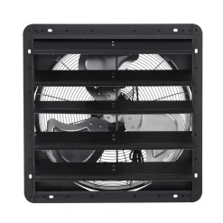 VEVOR 12 inch Shutter Exhaust Fan Wall-Mount Variable Speed Temperature, Automatic Louvers Sturdy Steel Housing, Low Noise, Ventilation and Cooling for Attic, Garage, Barn, Greenhouse, Workshop