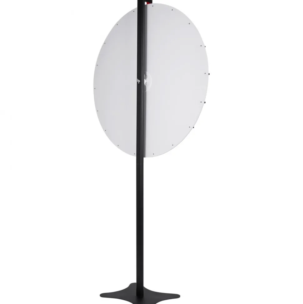 VEVOR 36 inch Spinning Prize Wheel, 18 Slots Spinning Wheel, Roulette Wheel with a Dry Erase and 2 Markers, Tabletop or Floor Standing Win Fortune Spin Games in Party Pub Trade Show Carnival