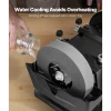 VEVOR 8-Inch Wet Sharpening System, Water-Cooled Knife Grinder Machine with 155 RPM Grinding Speed, Vertical/Horizontal Two-Direction Wet Stone Grinder, Wet Bench Grinder for Knife, Chisel, Knife, Axe