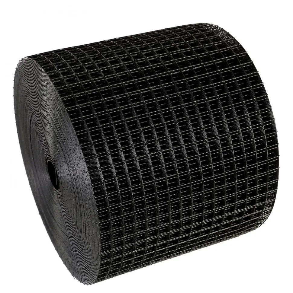VEVOR 8 inch x 100ft Solar Panel Bird Guard, Critter Guard Roll Kit with Rust-proof PVC Coating, Solar Panel Guard with 50pcs Tire Wires, 1/2 inch Wire Roll Mesh