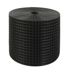 VEVOR 8 inch x 100ft Solar Panel Bird Guard, Critter Guard Roll Kit with Rust-proof PVC Coating, Solar Panel Guard with 50pcs Tire Wires, 1/2 inch Wire Roll Mesh