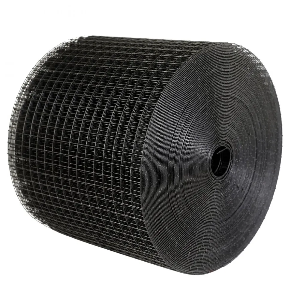 VEVOR 8 inch x 100ft Solar Panel Bird Guard, Critter Guard Roll Kit with Rust-proof PVC Coating, Solar Panel Guard with 50pcs Tire Wires, 1/2 inch Wire Roll Mesh