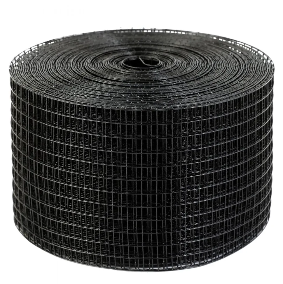 VEVOR 8 inch x 100ft Solar Panel Bird Guard, Critter Guard Roll Kit with 100pcs Aluminum Alloy Fasteners, Solar Panel Guard with Rust-proof PVC Coating, 1/2 inch Wire Roll Mesh