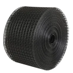 VEVOR 8 inch x 100ft Solar Panel Bird Guard, Critter Guard Roll Kit with 100pcs Aluminum Alloy Fasteners, Solar Panel Guard with Rust-proof PVC Coating, 1/2 inch Wire Roll Mesh