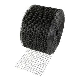 VEVOR 8 inch x 100ft Solar Panel Bird Guard, Critter Guard Roll Kit with 70pcs Aluminum Alloy Fasteners, Solar Panel Guard with Rust-proof PVC Coating, 1/2 inch Wire Roll Mesh