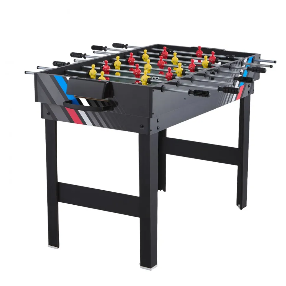 VEVOR 4-in-1 Combo Game Table Set, 48" Air Hockey Table, Multi Combination Table with Air Hockey, Pool Billiard, Foosball, Ping Pong, Pushers & Pucks, Sports Arcade Table for Family Game Room Office