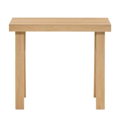 VEVOR 36 in Console Table, Modern Desk Behind the Couch, Wooden Rectangle Entrance Desk, Narrow Long Sofa Table Accent Stand, Ideal for Hallway, Bedroom, Living Room, Foyer, Easy Assembly, Burlywood