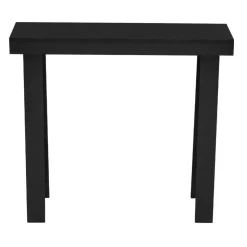 VEVOR 36 in Console Table, Modern Desk Behind the Couch, Wooden Rectangle Entrance Desk, Narrow Long Sofa Table Accent Stand, Ideal for Hallway, Bedroom, Living Room, Foyer, Easy Assembly, Black