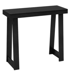 VEVOR 36 in Console Table, Modern Desk Behind the Couch, Wooden Rectangle Entrance Desk, Narrow Long Sofa Table Accent Stand, Ideal for Hallway, Bedroom, Living Room, Foyer, Easy Assembly, Black