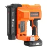 VEVOR 2-in-1 Cordless Brad Nailer, 18 Gauge, 20V Battery Powered Nail Gun and Staple Gun, with 500 pcs Nails, 500 pcs Staples, 2.0 Ah Li-ion Battery and Charger, for Home Improvement, Woodworking