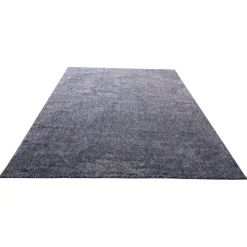 VEVOR Indoor Plush Area Rugs, 8 x 10 ft Plush Carpet, Area Rugs Furry with Long Plushs Pile, Thick & Durable High-Pile Rug for High-Traffic Areas, Non-Shedding & Non-Slip Backing, Blue-Gray