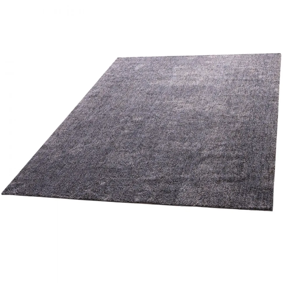 VEVOR Indoor Plush Area Rugs, 8 x 10 ft Plush Carpet, Area Rugs Furry with Long Plushs Pile, Thick & Durable High-Pile Rug for High-Traffic Areas, Non-Shedding & Non-Slip Backing, Blue-Gray