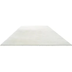 VEVOR Indoor Plush Area Rugs, 8 x 10 ft Soft Plush Carpet, Furry Shag Area Rugs for Living Room, Bedroom, Sunroom, Modern Home Decor Aesthetic, Non-Shedding, Non-Woven, Slip-Resistant, Ivory White