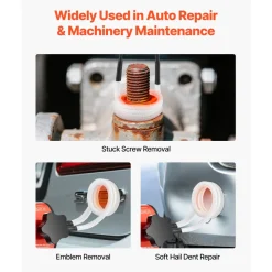 VEVOR Induction Heater Bolt Removal, 1100W 110V Magnetic Induction Heater Kit, Handheld Nut Buster Tool for Rusty Screw Removing, Car Garage Repairing Tools with 10 Coil and Box
