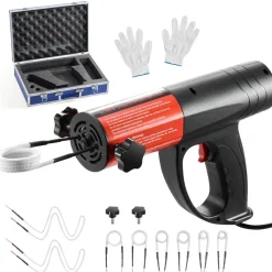 VEVOR Induction Heater Bolt Removal, 1100W 110V Magnetic Induction Heater Kit, Handheld Nut Buster Tool for Rusty Screw Removing, Car Garage Repairing Tools with 10 Coil and Box