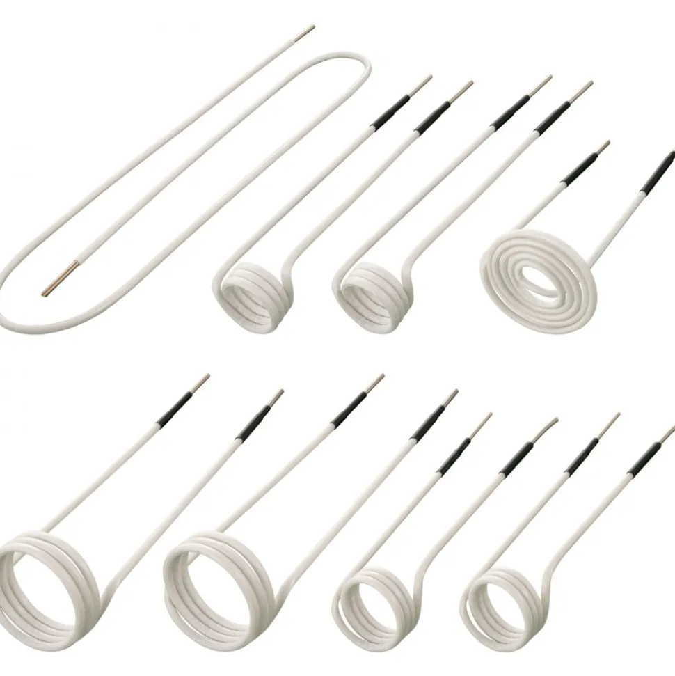 VEVOR Induction Heater Coil Kit 8PCS Most Used Induction Heater Coils with Varying Lengths, Heat Resistant Induction Heater Tool with Flexibility and Long Lifespan For Removing Rusty Bolts and Nuts