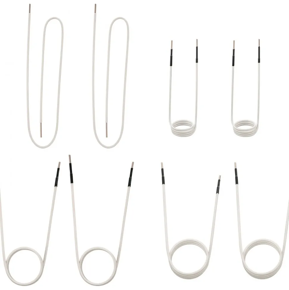 VEVOR Induction Heater Inductor Coil Kits, No-Flame Heat Accessories 8pcs, Heat Resistant Induction Heater Tool with Flexibility For Removing Rusty Bolts and Nuts