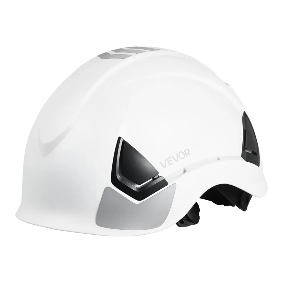 VEVOR Industrial Safety Helmet, ANSI/ISEA Z89.1 Approved ABS Safety Hard Hat with 6-Point Ratchet Suspension, Adjustable Vented Hardhat for Men Women Adults, for Outdoor Indoor Construction Workwear