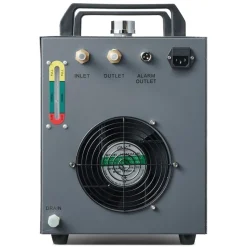 VEVOR Industrial Water Chiller, CW-3000, 80W Air-Cooled Industrial Water Cooler Cooling System with 12 L Water Tank Capacity 12 L/min Maximum Flow Rate, for Laser Engraving Machine Cooling Machine