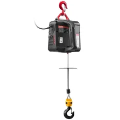 VEVOR 2-in-1 Electric Hoist Winch, 1100 lbs Capacity, 1500W Portable Power Winch Crane, 25 ft Lifting Height, 16.4 ft/min with Manual and Wired Remote Control for Factory, Warehouss, Garage