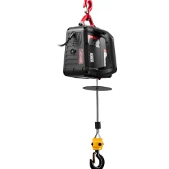 VEVOR 2-in-1 Electric Hoist Winch, 1100 lbs Capacity, 1500W Portable Power Winch Crane, 25 ft Lifting Height, 16.4 ft/min with Manual and Wireless Remote Control for Factory, Warehouss, Garage