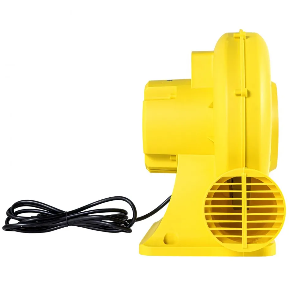 VEVOR Inflatable Blower, 380W&450W, 0.5 & 0.6 HP Bounce House Blower, Pump Commercial Air Blower for Inflatables, Bouncy Castle Electric Air Blower Fan Perfect for Bounce House, Waterslides, Yellow