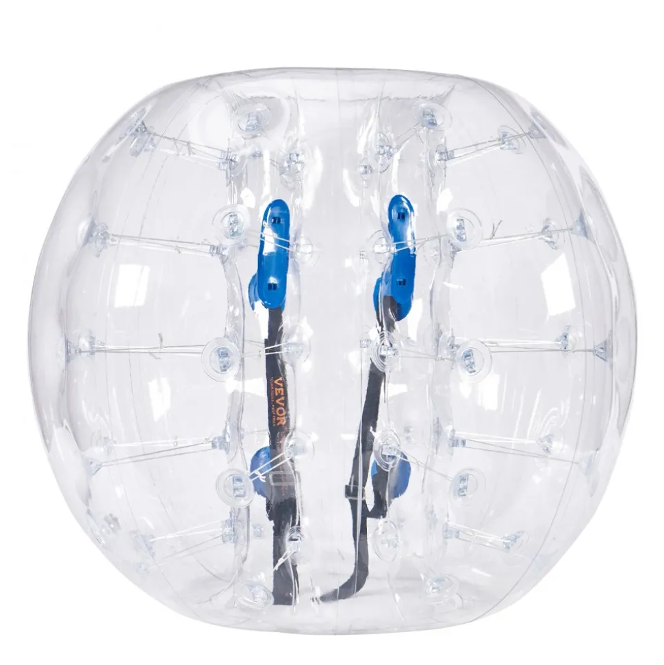 VEVOR Inflatable Bumper Ball 1-Pack, 4FT/1.2M Body Sumo Zorb Balls for Teen & Adult, 0.8mm Thick PVC Human Hamster Bubble Balls for Outdoor Team Gaming Play, Bumper Bopper Toys for Garden, Yard, Park