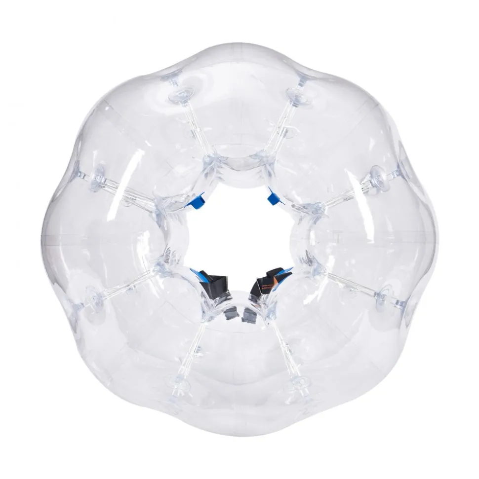 VEVOR Inflatable Bumper Ball 1-Pack, 4FT/1.2M Body Sumo Zorb Balls for Teen & Adult, 0.8mm Thick PVC Human Hamster Bubble Balls for Outdoor Team Gaming Play, Bumper Bopper Toys for Garden, Yard, Park