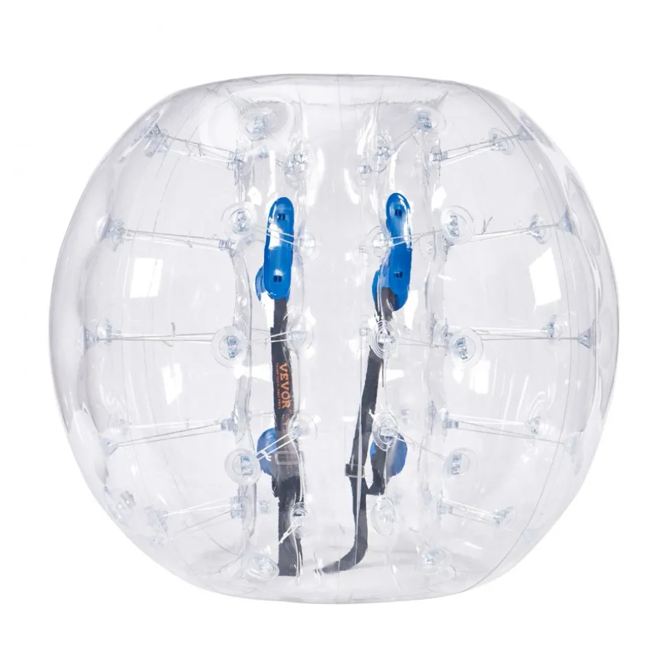 VEVOR Inflatable Bumper Ball 1-Pack, 4FT/1.2M Body Sumo Zorb Balls for Teen & Adult, 0.8mm Thick PVC Human Hamster Bubble Balls for Outdoor Team Gaming Play, Bumper Bopper Toys for Garden, Yard, Park