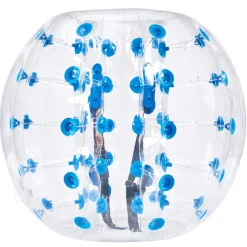 VEVOR Inflatable Bumper Ball 1-Pack, 4FT/1.2M Body Sumo Zorb Balls for Teen & Adult, 0.8mm Thick PVC Human Hamster Bubble Balls for Outdoor Team Gaming Play, Bumper Bopper Toys for Garden, Yard, Park