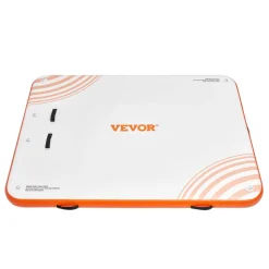 VEVOR Inflatable Floating Dock, 10 x 10FT Inflatable Dock Platform, Non-Slip Water Floating Dock Mat with Portable Carrying Bag & Detachable Ladder, Floating Platform Island Raft for Pool Beach Ocean