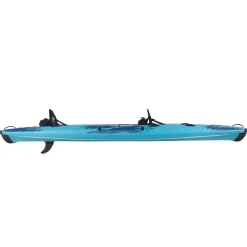 VEVOR Inflatable Kayak, 2-Person Inflatable Recreational Kayak 700LBS Capacity, Leak & Puncture-Resistant with Padded Seat, PVC Drop-Stitch Floor, 2 Paddles, Hand Pump & Carry Bag for Fishing Camping