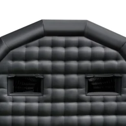 VEVOR Inflatable Nightclub, 29.5 x 19.7 x 13.1 ft Inflatable Party Tent with 1100W Blower & Sandbag, Ventilated Blow up Night Club with 2 Windows, Air Cube House for Event Birthday Wedding Party