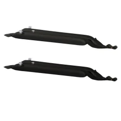 VEVOR Inflatable Soft Roof Rack Bars, 37.6-Inch Universal Car Roof Rack Pads, 88LBS Loading Luggage Kayak Carrier with 2 Tie-Down Straps & Ropes, Hand Air Pump, Storage Bag for Canoes Surfboards SUPs