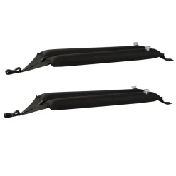 VEVOR Inflatable Soft Roof Rack Bars, 37.6-Inch Universal Car Roof Rack Pads, 88LBS Loading Luggage Kayak Carrier with 2 Tie-Down Straps & Ropes, Hand Air Pump, Storage Bag for Canoes Surfboards SUPs