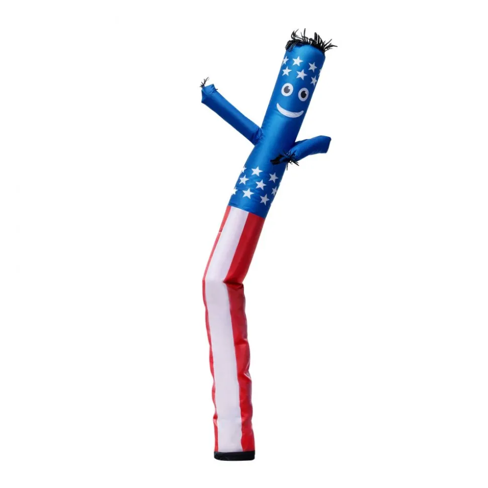 VEVOR Inflatable Tube Man, 20-Feet Tall, Wacky Waving Dancing Tube Guy, Wind Flying Arm Flailing Air Puppet, 18-Inch for Outdoor Advertising, Business Store, Increase Visibility (Blower Not Included)