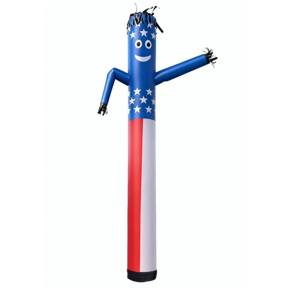 VEVOR Inflatable Tube Man, 20-Feet Tall, Wacky Waving Dancing Tube Guy, Wind Flying Arm Flailing Air Puppet, 18-Inch for Outdoor Advertising, Business Store, Increase Visibility (Blower Not Included)