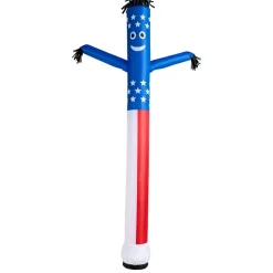 VEVOR Inflatable Tube Man, 20-Feet Tall, Wacky Waving Dancing Tube Guy, Wind Flying Arm Flailing Air Puppet, 18-Inch for Outdoor Advertising, Business Store, Increase Visibility (Blower Not Included)
