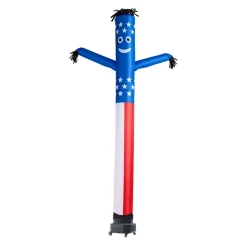 VEVOR Inflatable Tube Man with Blower, 10 ft Tall, Wacky Waving Wind Flying Inflatable Dancing Tube Guy with 3/4 HP IPX3 Waterproof Blower Fan, for Outdoor Advertising Business Store Decoration, Red