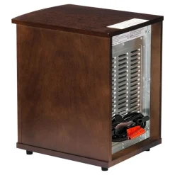 VEVOR Infrared Heater, 1500W Electric Space Heater with Remote Control, LED Screen & 24H Timer, Multiple Temperature Adjustable for Patio Bedroom,Living Room,Studio,Dining Room