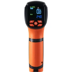 VEVOR Infrared Thermometer, -40~2732°F Dual Laser Temperature Gun Non-Contact, Handheld IR Heat Temperature Gun with Adjustable Emissivity for Metal Smelting/Cooking/Pizza Oven/Engine(Not for Human)