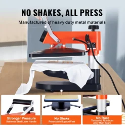 VEVOR 5-in-1 Heat Press Machine, 12