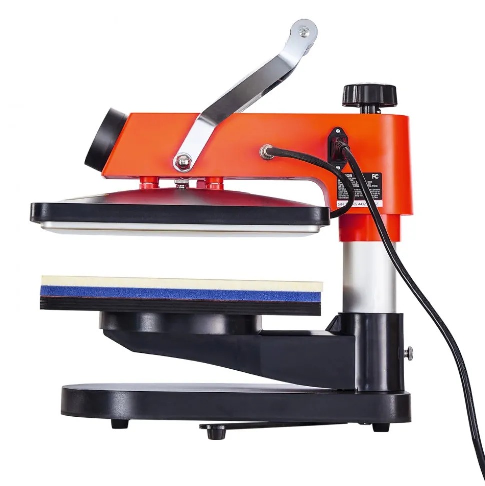 VEVOR 5-in-1 Heat Press Machine, 12" x 15" Fast Heating, 360 Swing Away Digital Sublimation Transfer, T-Shirt Vinyl Transfer Printer for Banners Canvas Bag Shirts Pillow Cups Tested to UL Standards