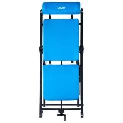 VEVOR 48 in Height Adjustable Mechanic Creeper, 570 lbs Under Car Rolling Garage Creeper Seat with Adjustable Backrest & Headrest, Padded Shop Chair for Auto & Aircraft Repair