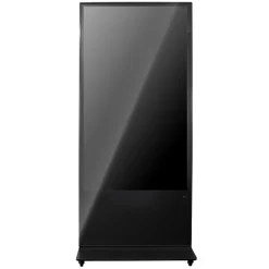 VEVOR 65 in Indoor Digital Signage 4K Floor Stand Advertising Display Kiosk, WiFi HDMI/USB Input Android OS, 178° Wide View, LCD Touchscreen Interactive Monitor, Mobile Commercial Totem Poster