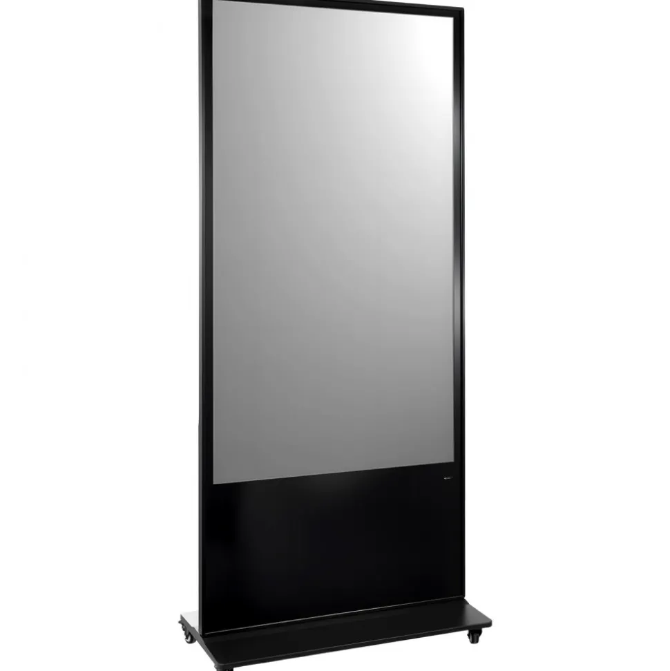 VEVOR 65 in Indoor Digital Signage 4K Floor Stand Advertising Display Kiosk, WiFi HDMI/USB Input Android OS, 178° Wide View, LCD Touchscreen Interactive Monitor, Mobile Commercial Totem Poster