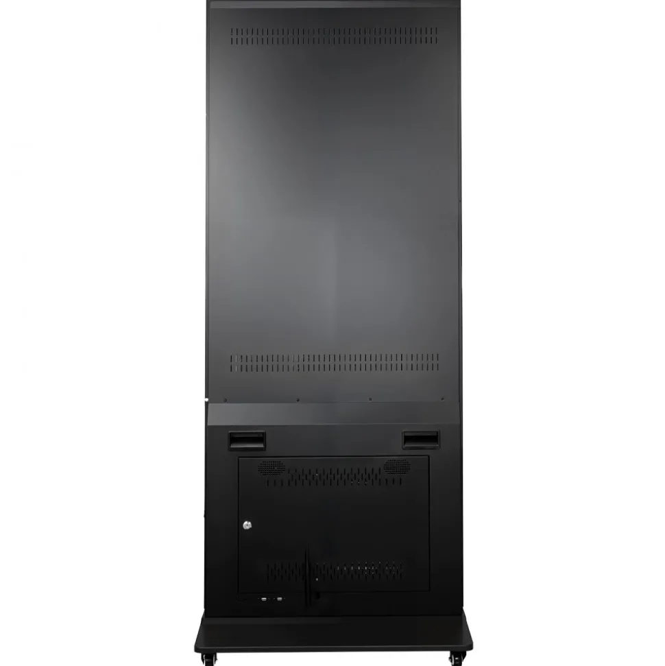 VEVOR 55 in Indoor Digital Signage 4K Floor Stand Advertising Display Kiosk, WiFi HDMI/USB Input Android OS, 178° Wide View, LCD Touchscreen Interactive Monitor, Mobile Commercial Totem Poster