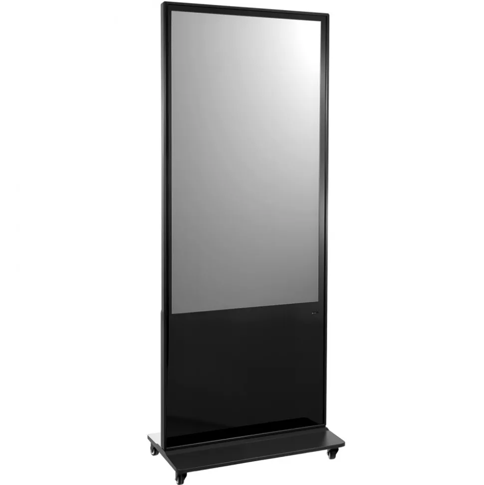 VEVOR 55 in Indoor Digital Signage 4K Floor Stand Advertising Display Kiosk, WiFi HDMI/USB Input Android OS, 178° Wide View, LCD Touchscreen Interactive Monitor, Mobile Commercial Totem Poster